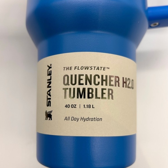 New Stanley‎ Quencher H2.0 Flowstate Tumbler 40oz Blue Azure Reverb Travel Steel - Picture 7 of 12